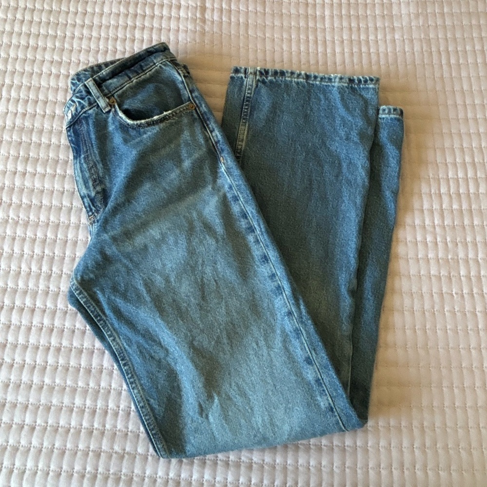 Zara Midrise Denim Jeans